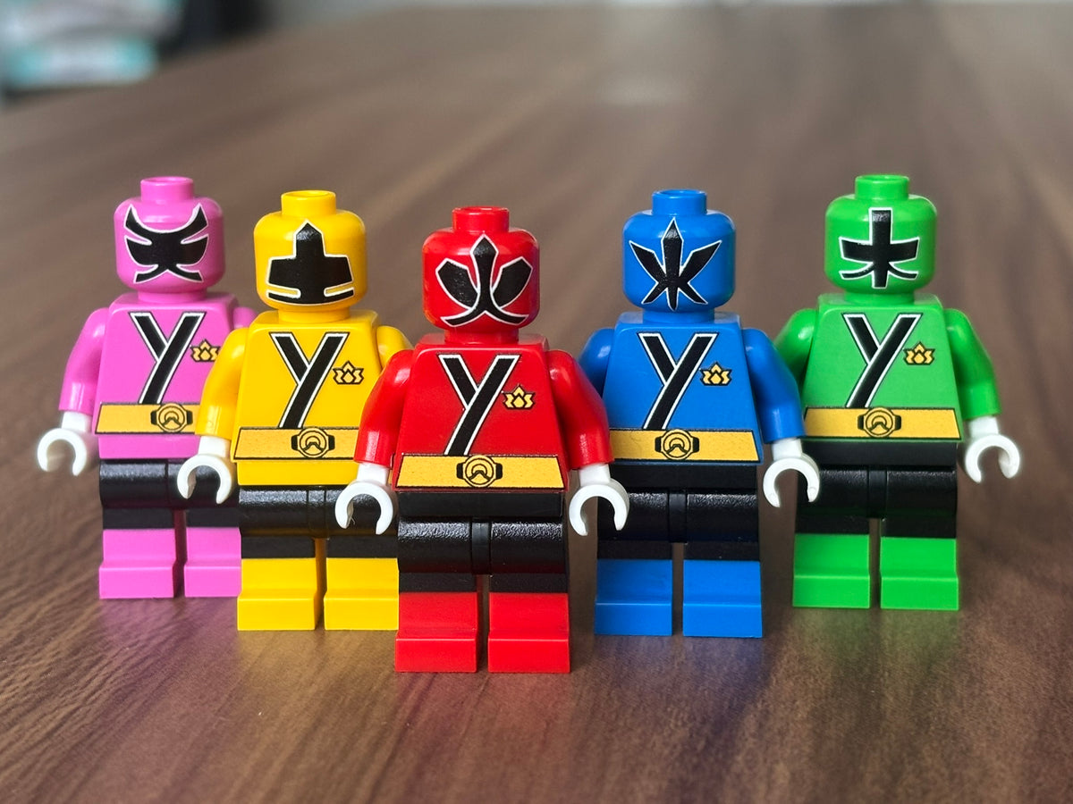 Blue Ranger LEGO Minifigure